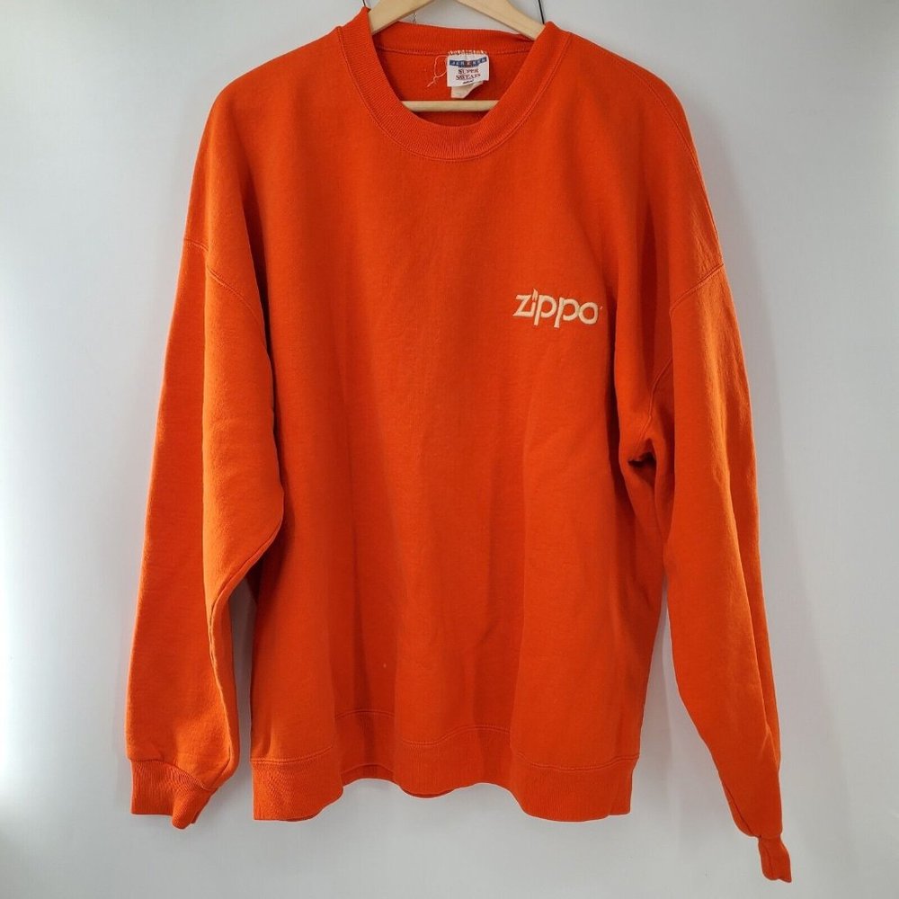 VTG Super Sweats Mens 3XG‎ Zippo Sweatshirt